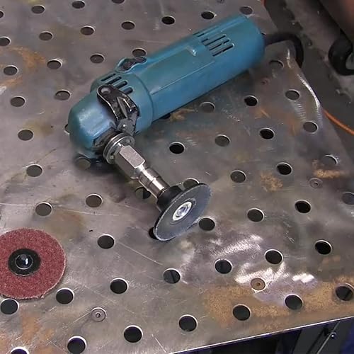 Miniatura 9 de Drilax Adaptador de aleta 58 -11 rosca 14 pulgadas amoladoras angulares en amoladoras de troquel para rebabas de carburo, ruedas de aleta fabricadas