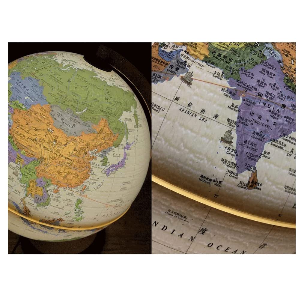 Globus, Classic Globe Desktop Edukacyjny dla dorosłych i dzieci Średnica 10