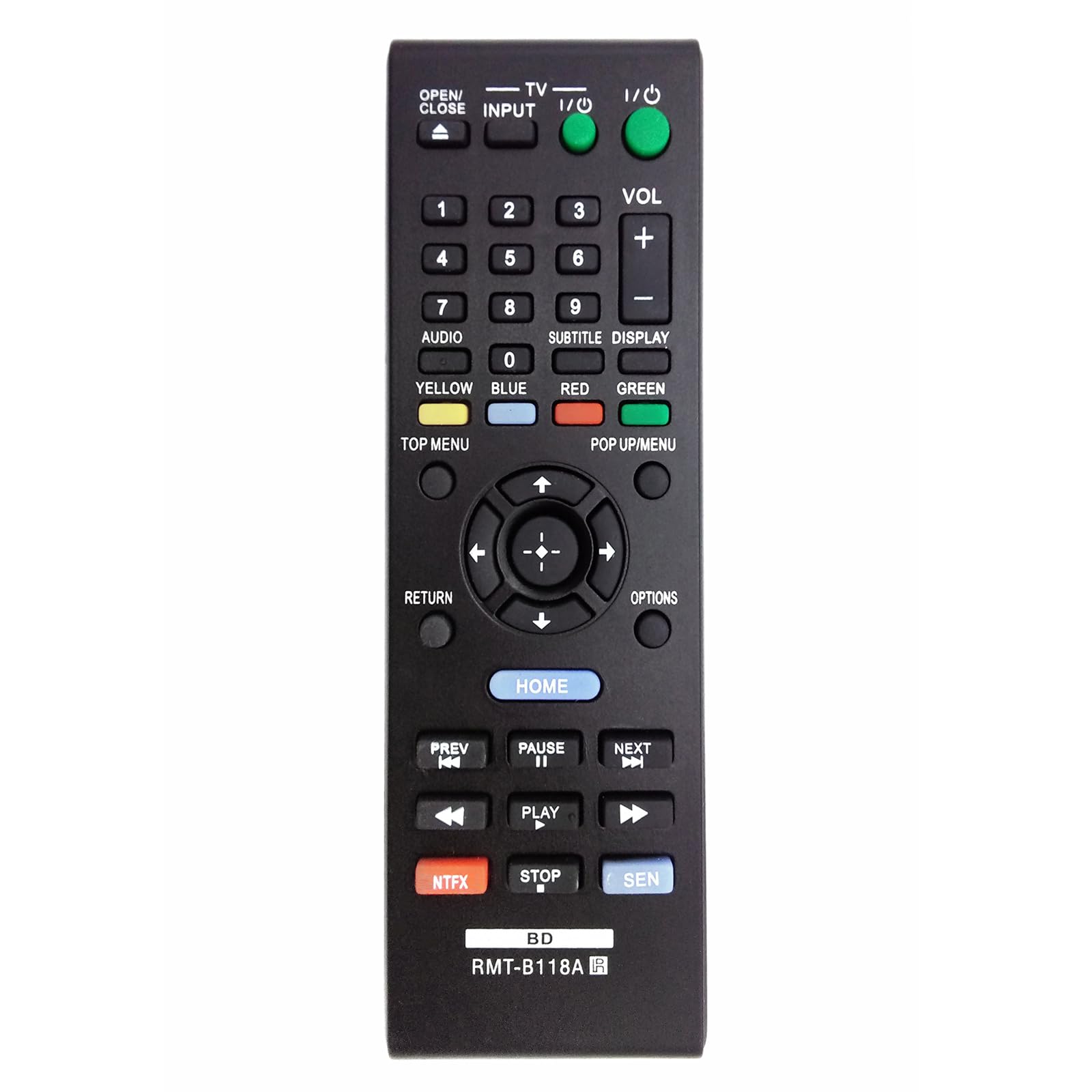 Amazon.com: New RMT-B118A Replaced Remote Control fit for Sony BDP