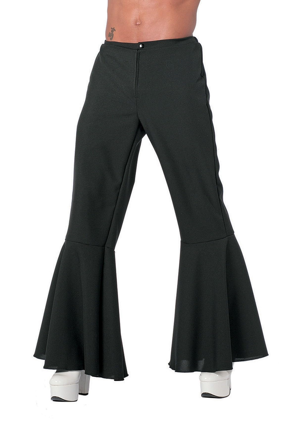 WILBERS & WILBERS 5118 Flared Hippie Trousers, Flared Trousers for Festival, Carnival, 70s Theme Party, Disco Fever