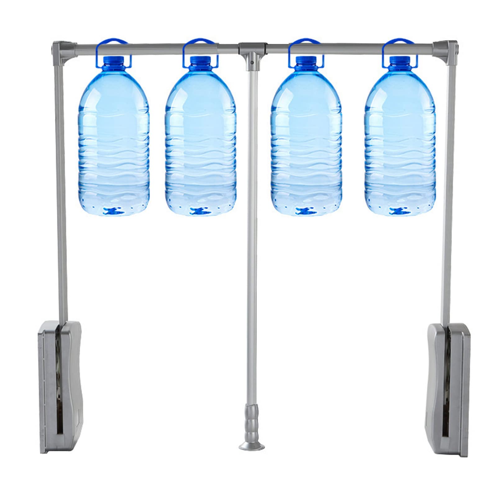 Appendiabiti saliscendi per Armadio Appendiabiti Hang Guardaroba, Rimovibile Hang Guardaroba Sollevamento Lift da Parete per Armadio Largo Regolabile,810x1150mm/31.8x45.2in