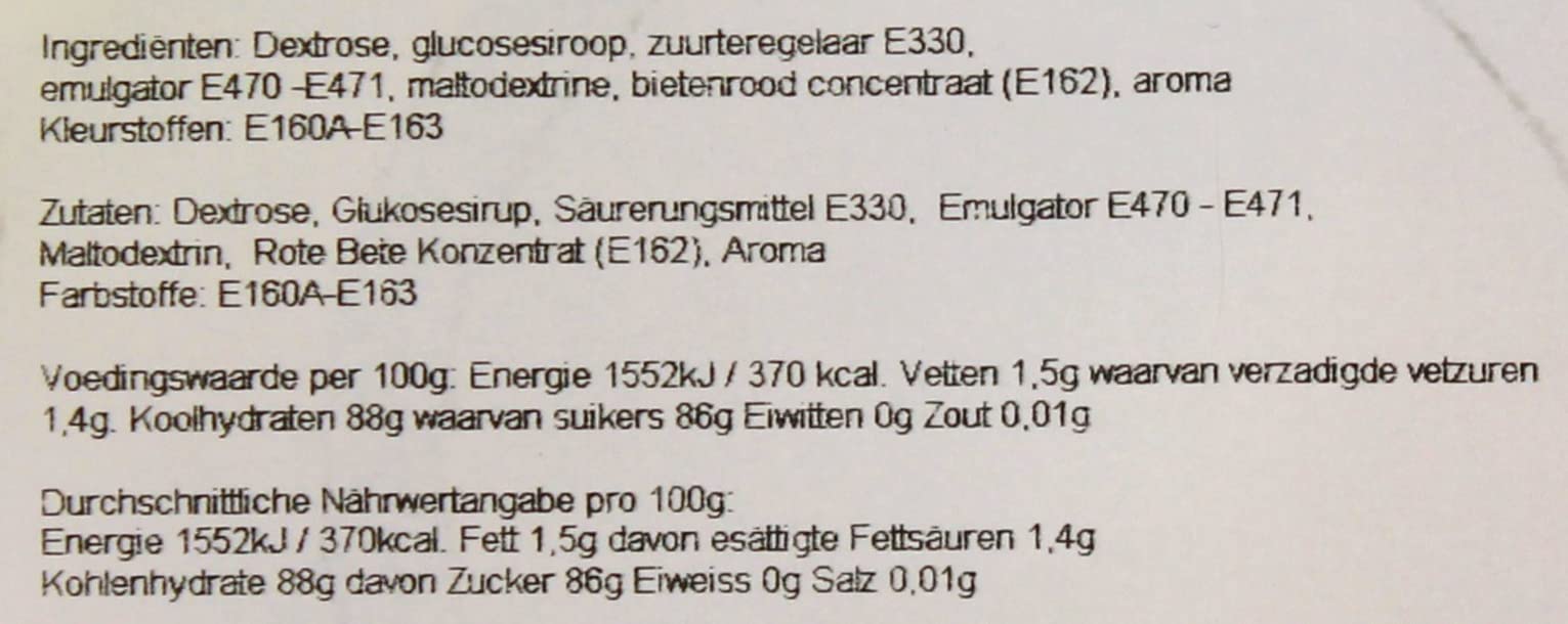 Holland Foodz Flöte mit Lolliinhalt, 6er Pack (6 x 270g)