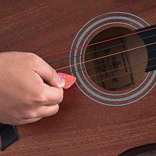 Lot de 40 Médiators pour Guitare avec Boîte Cadeau pour Guitare Acoustique, Classique, Électrique, Basse, 4 épaisseurs… - Les Beatles, Paul McCartney, John Lennon, RIngo Starr, George Harrison Lot de 40 Médiators pour Guitare avec Boîte Cadeau pour Guitare Acoustique, Classique, Électrique, Basse, 4 épaisseurs… – Image 6