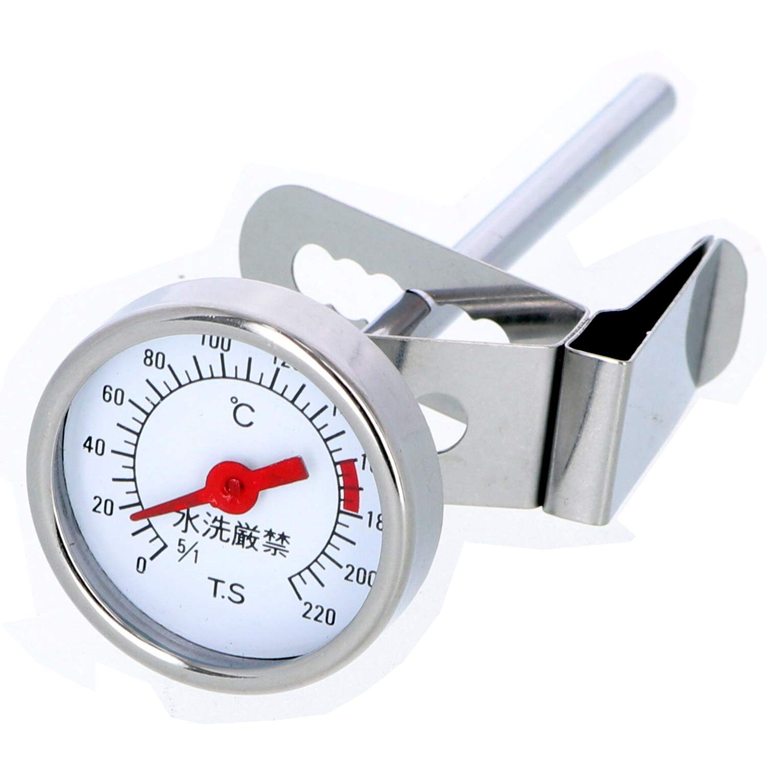 Amazon.co.jp: 高儀 天ぷら鍋用温度計 アナログ 取付金具付 №100