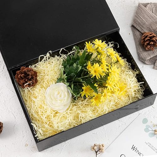 Miniatura 2 de 5 cajas de regalo rosas de 9.5 x 7 x 4 pulgadas, caja de regalo resistente con tapa para embalaje de regalo, cajas de almacenamiento plegables con