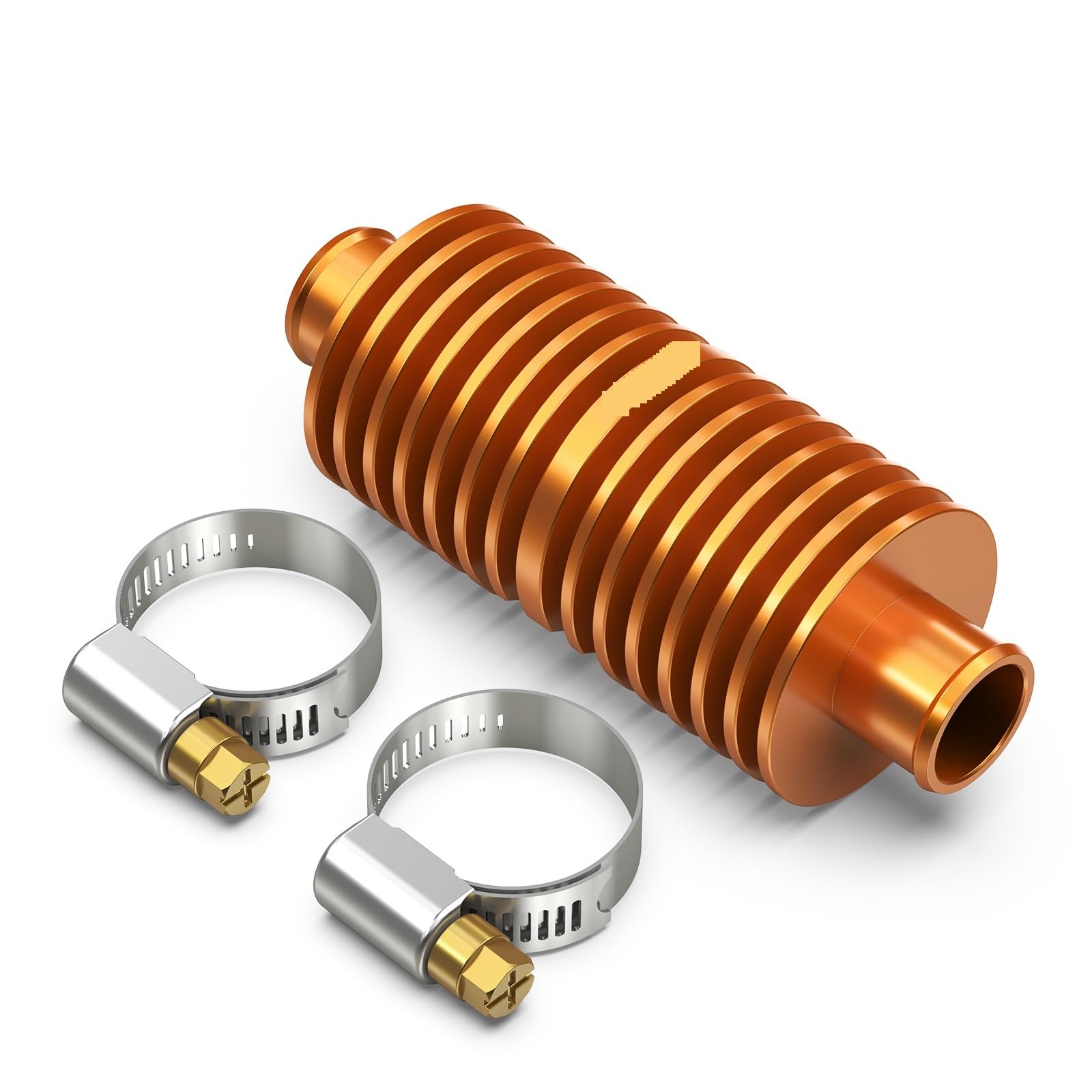 Motorcycle Parts for EXC 300 250 XCW SX 2024 Motorcycle Radiator in Line for Water Cooler for Husqvarna TE for GasGas EC(Orange)