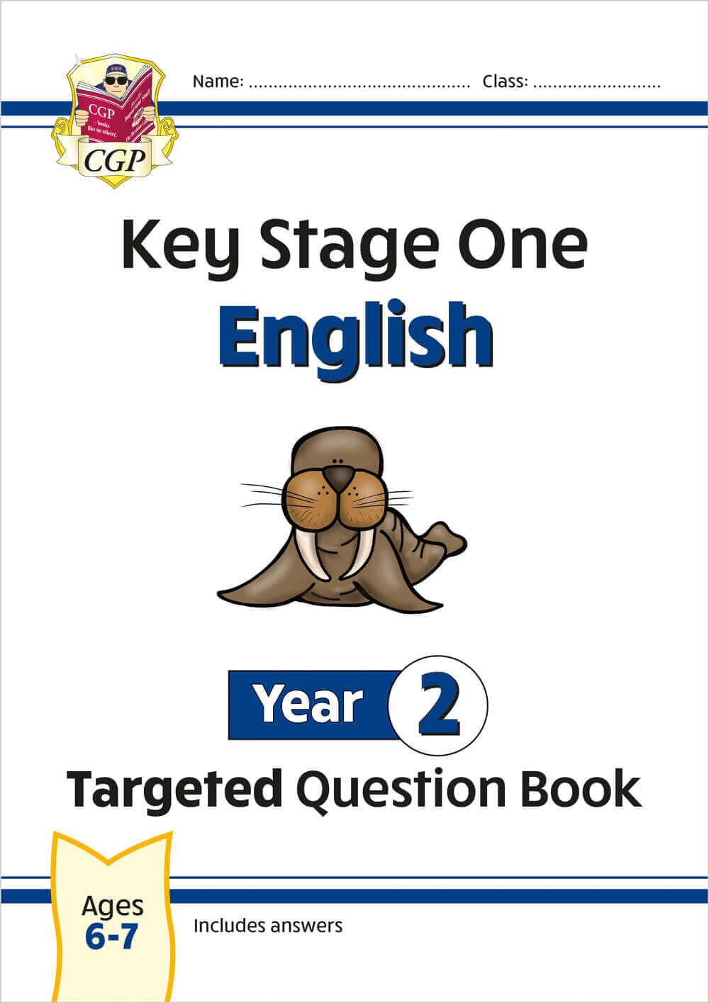 KS1 English Year 2 Targeted Question Book (CGP Year 2 English)