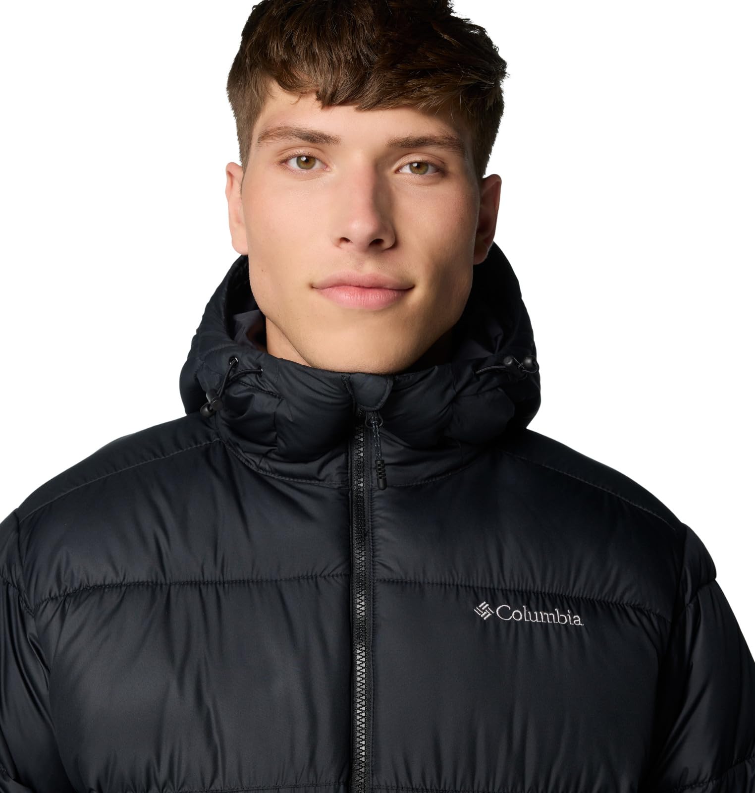 COR22 Columbia Pike Lake Hooded, Giacche Uomo, Dark Purple/Shark, L
