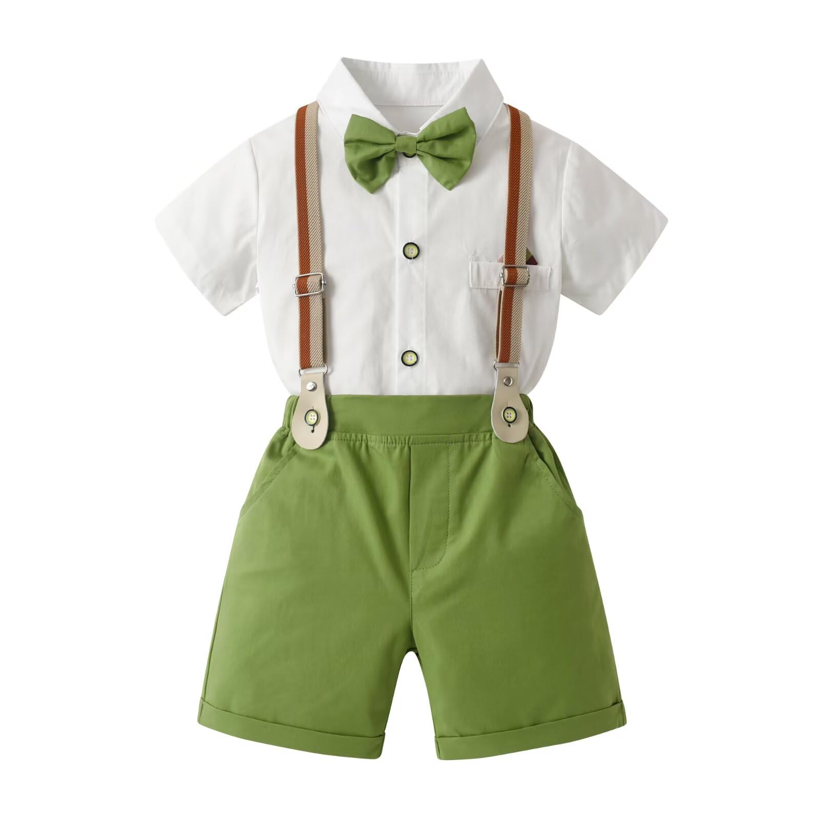 Tiepant Conjunto de ropa de esmoquin para caballero para bebé niño 1-6T