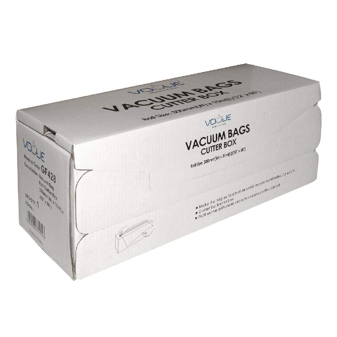 Vogue GF428 Rouleau d'emballage sous vide avec boîte de découpe