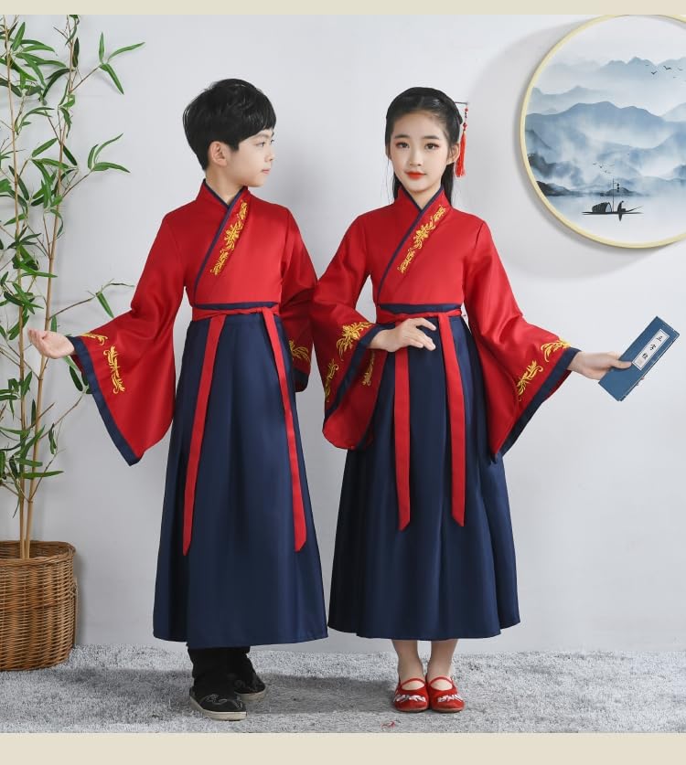 Uniforme Tai Chi Hanfu para Niños y Niñas miniatura 5
