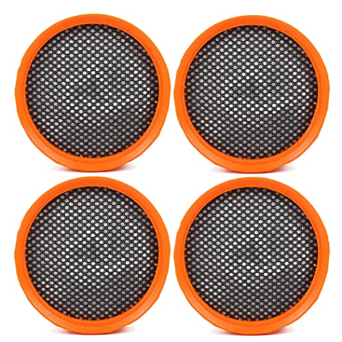 4Pcs Filters Replacement for Philips SpeedPro & SpeedPro Aqua FC8081 FC6723 FC6721 Handheld Vacuum Cleaner, Part No. FC8009/01