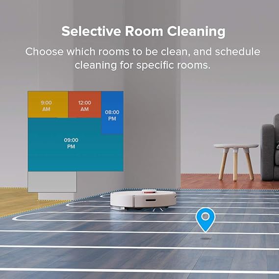 Roborock S5 vs S6 Comparison Review Roborock S6Pure Robot Vacuum, Robotic Vacuum Cleaner and Mop with