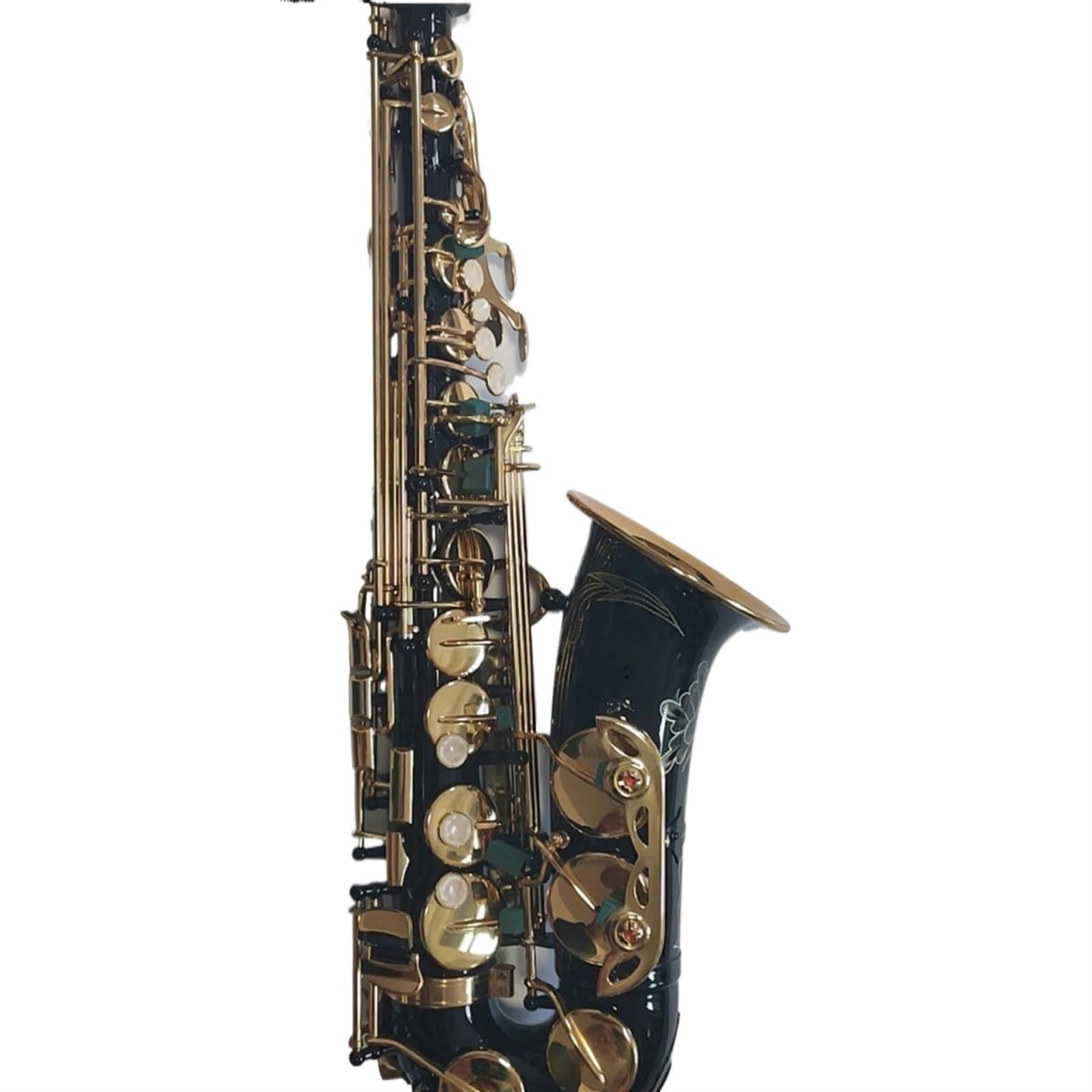 sassofono Sassofono Contralto Nichel Nero Oro Sax Soprano Professionale Sassofono Tenore Strumento Jazz (Color : Tenor saxofone)