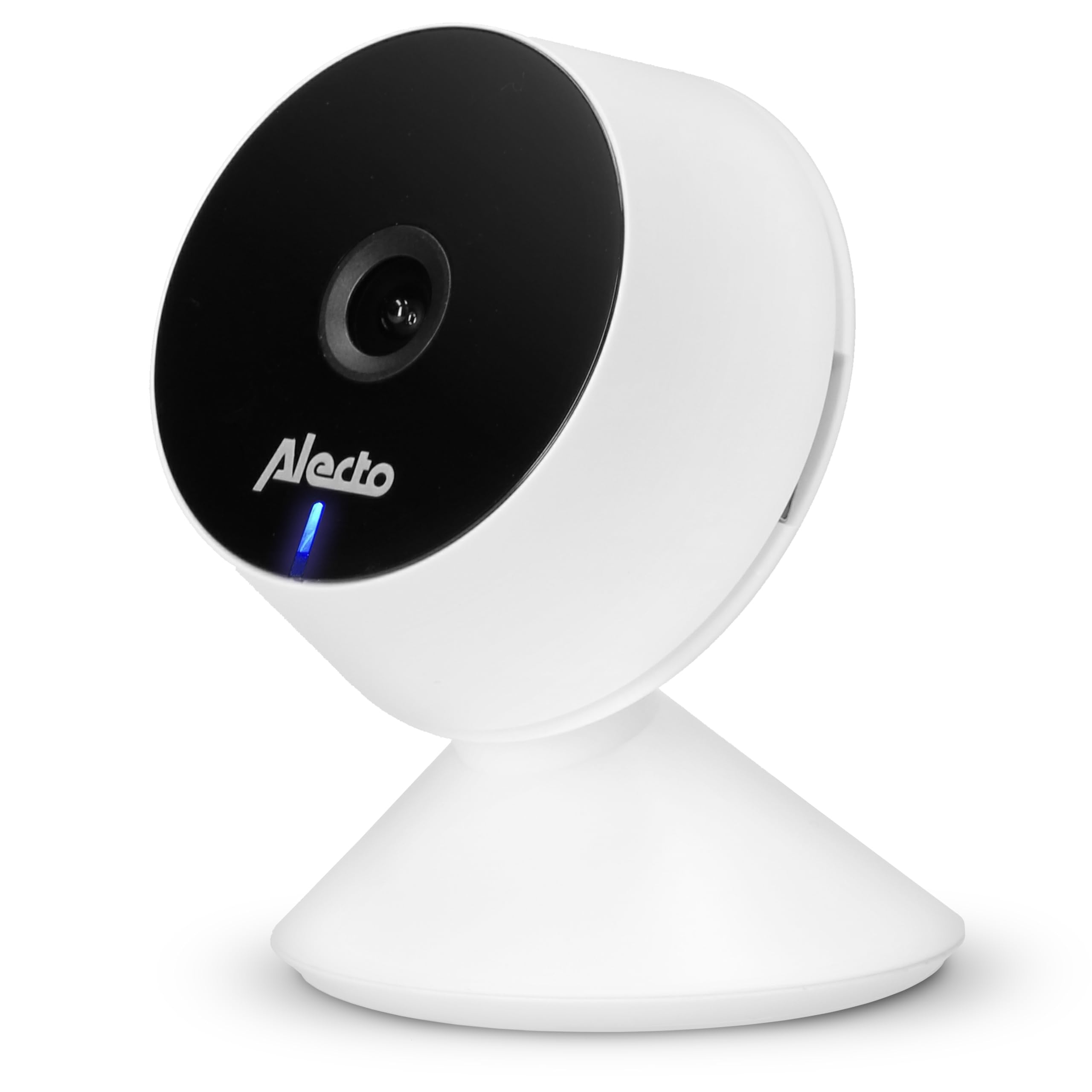 Alecto SMARTBABY5 Babyphone Wi-​FI avec Caméra HD – Vision Nocturne, Détection de Mouvement et Son, Notifications sur Smartphone, Fonction Parler-​Écouter, Compatible iOS/​Android
