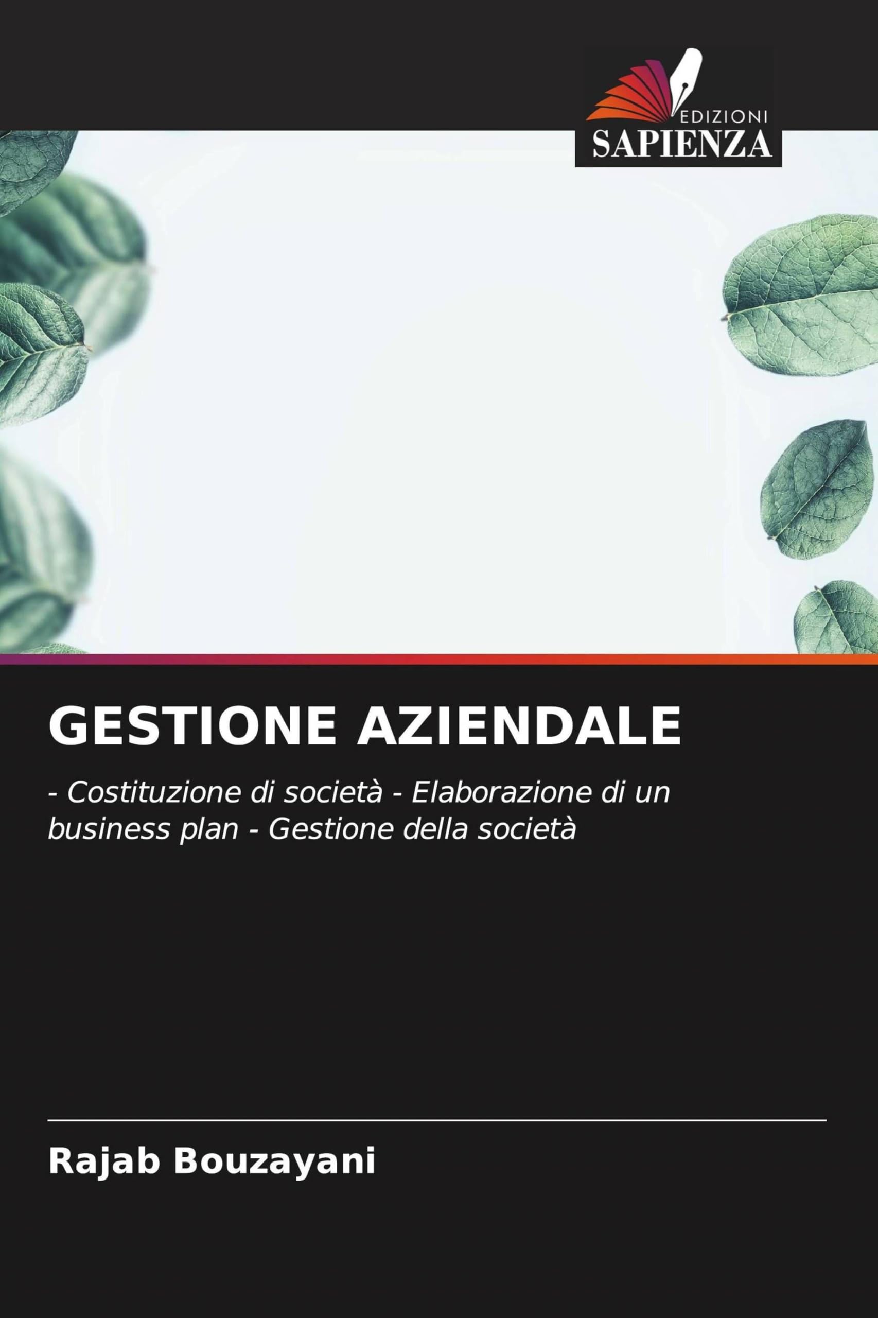 GESTIONE AZIENDALE: - Costituzione di società - Elaborazione di un business plan - Gestione della società