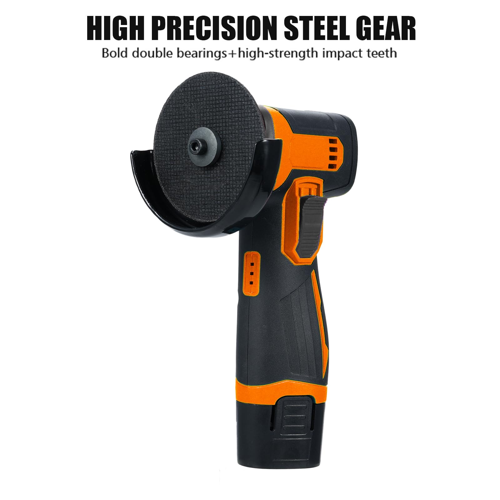 Mulcort Meuleuse D'angle Sans Fil 21 V Avec 2 Batteries De 4,0 Ah Et