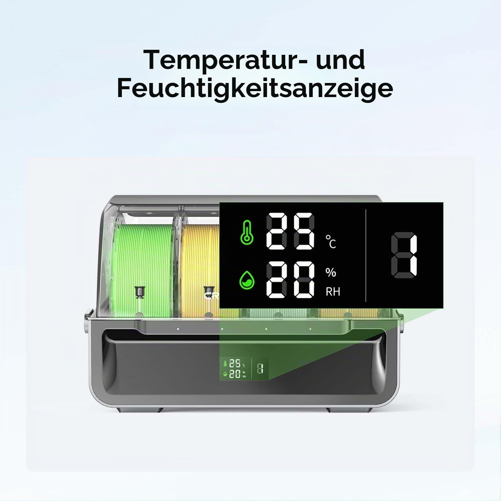 Creality CFS Filament System, automatisches Mehrfarben-Filamentsystem für HI und K2 Plus 3D-Drucker, Automatische Filamentzuordnung, Filamentwechsel und Relais, Filament trockner
