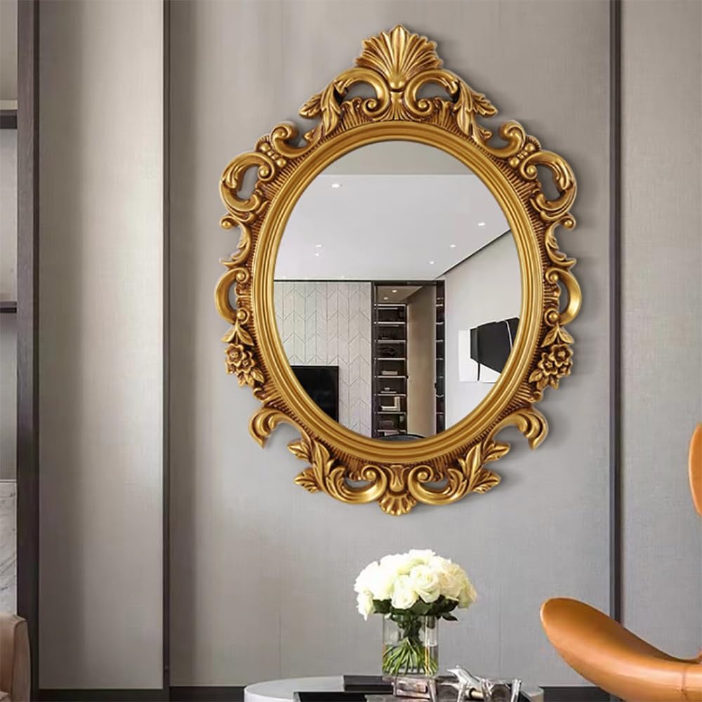 ロココ アンティーク ゴールド ギルト ウッド 装飾フレーム ウォール