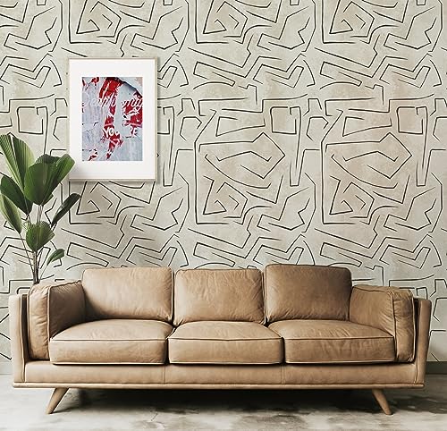 Papier peint Graffiti facile à poser pour masquer les défauts des murs - 5