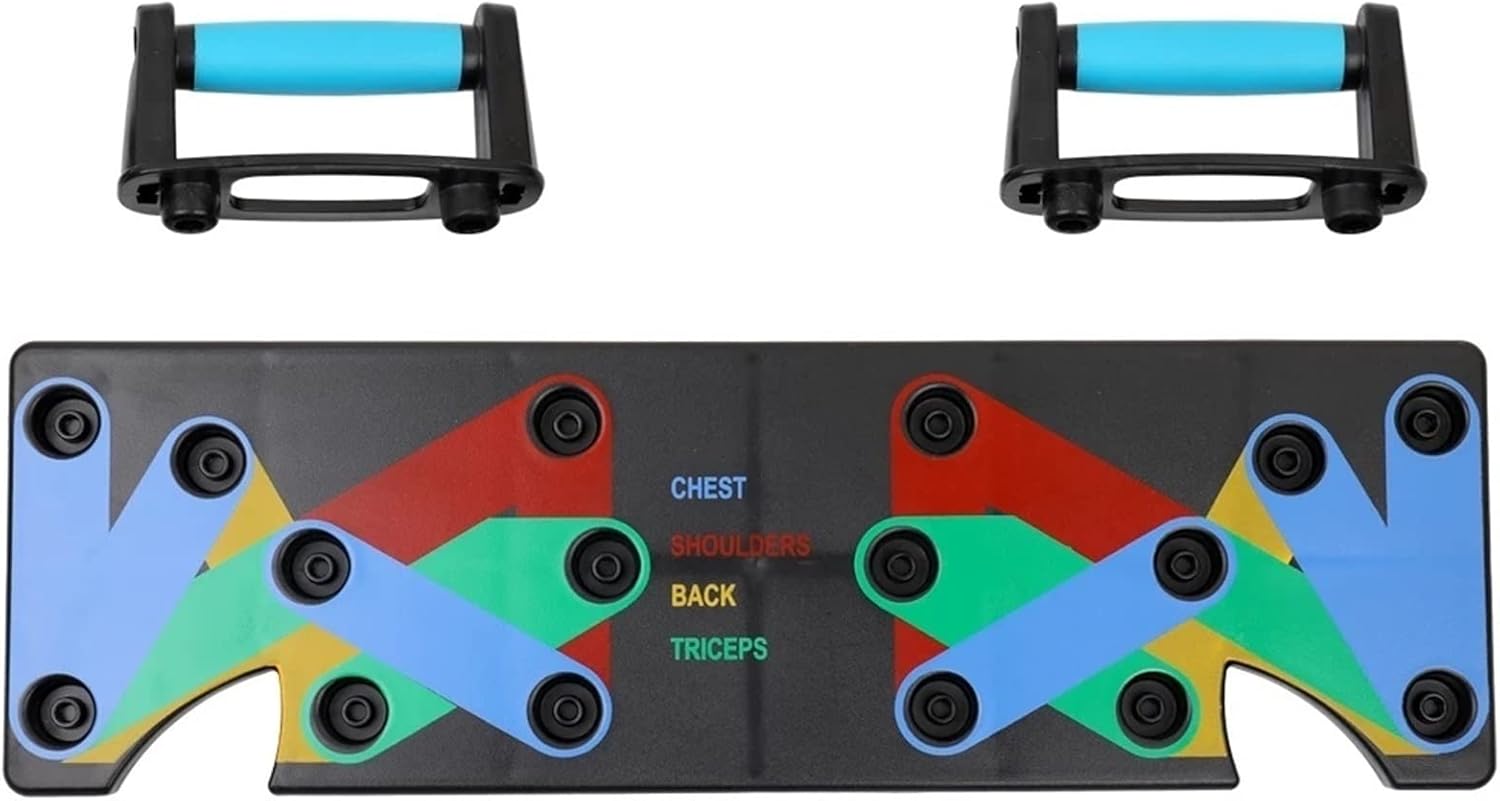 9 In 1 Push Up Rack Board Men Women Fitness Exercise Push-up Stand BodyBuilding Tool Training Workout Home Gym Fitness Equipment