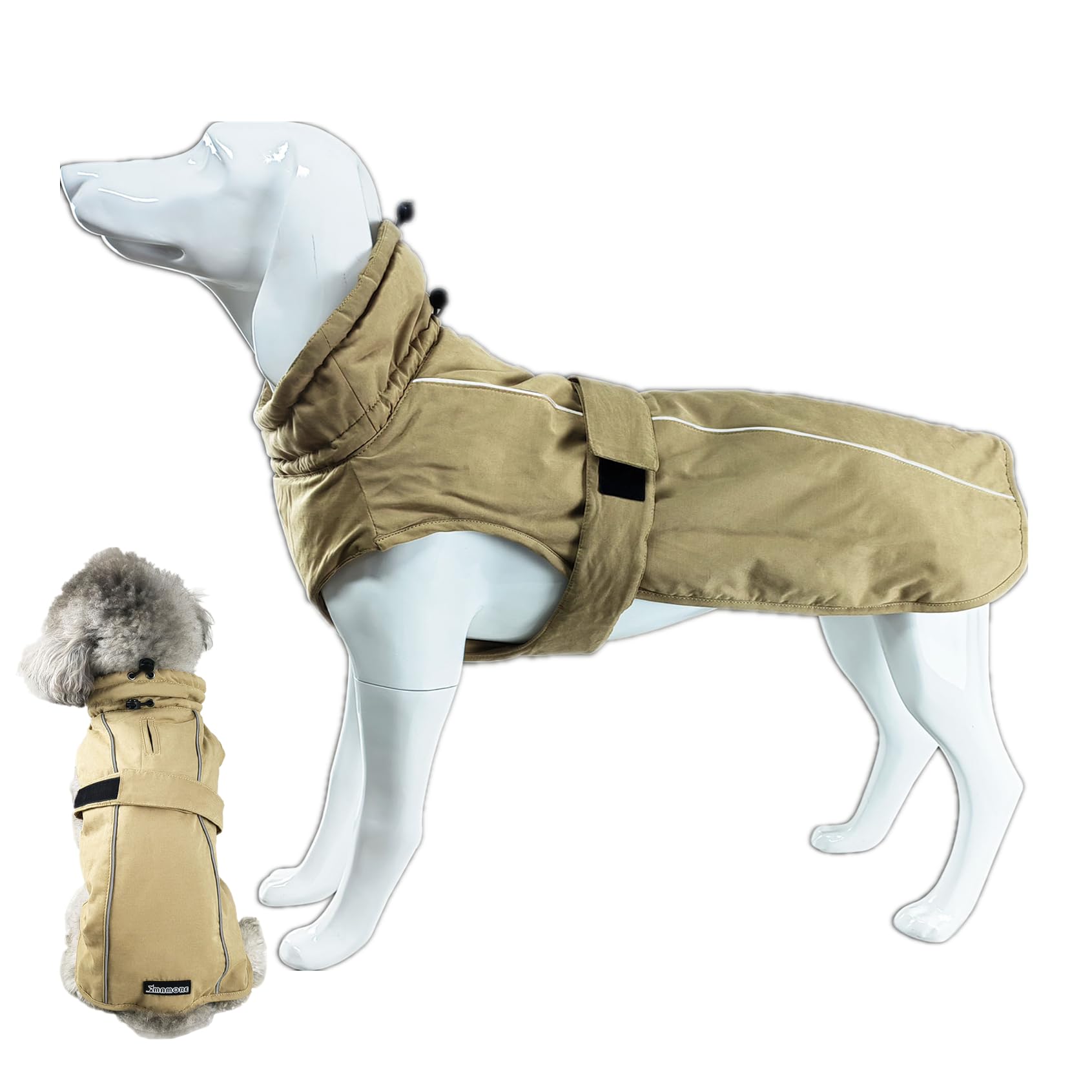 Amazon | MAMORE 犬服 冬服 防寒着 防水 ジャケット コート