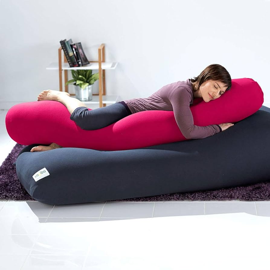 Amazon｜Yogibo Roll Max ヨギボー ロールマックス ピンク 抱き