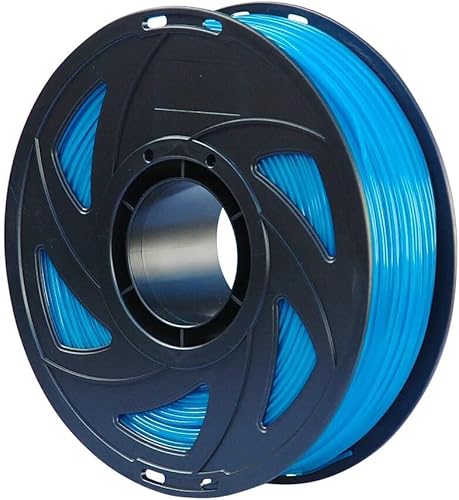 Filamento flexible de plástico para impresora 3D, material de impresión 3D de TPU, 0.069 in, 250G, sublimación, 95A, negro, transparente, rojo y