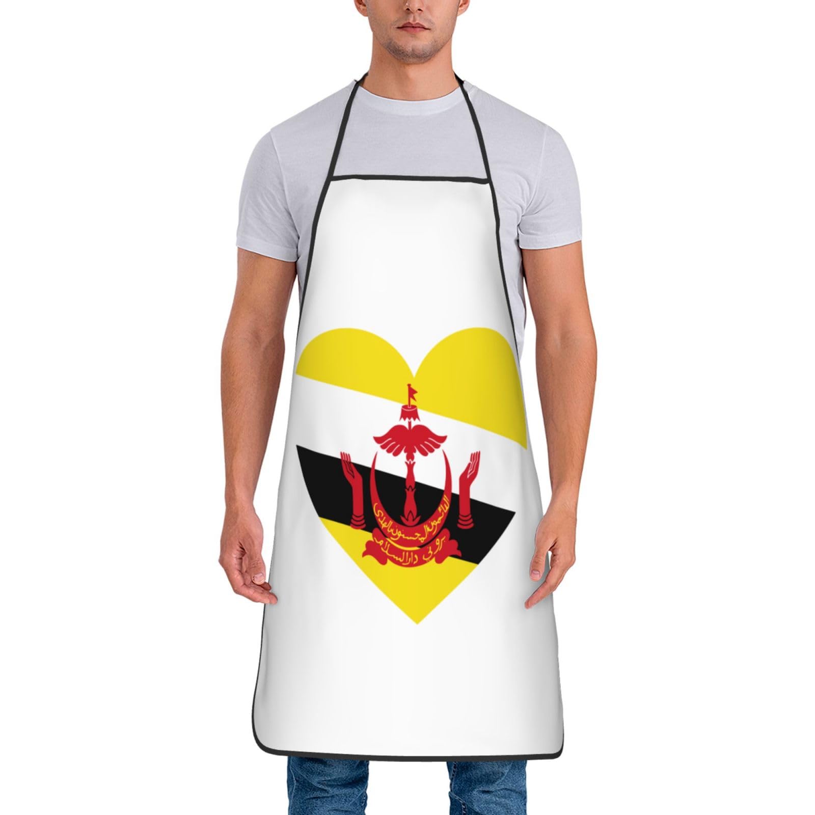 Tablier de cuisine unisexe avec drapeau canadien pour homme et femme