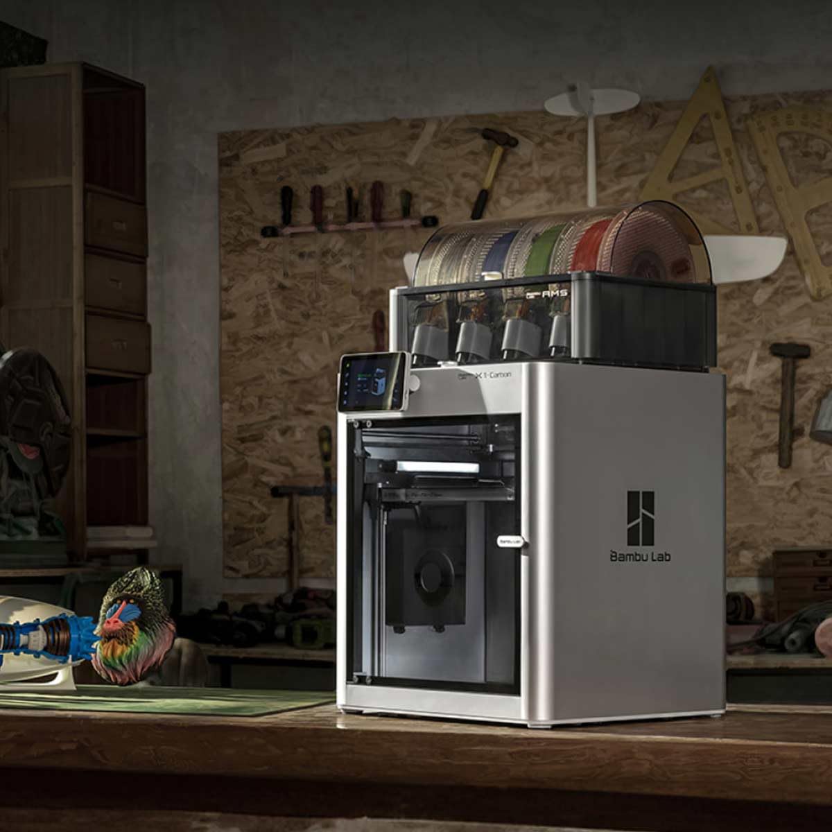 Impressora 3d Bambu lab X1-Carbon + AMS (Combo) - X1CC, Bivolt