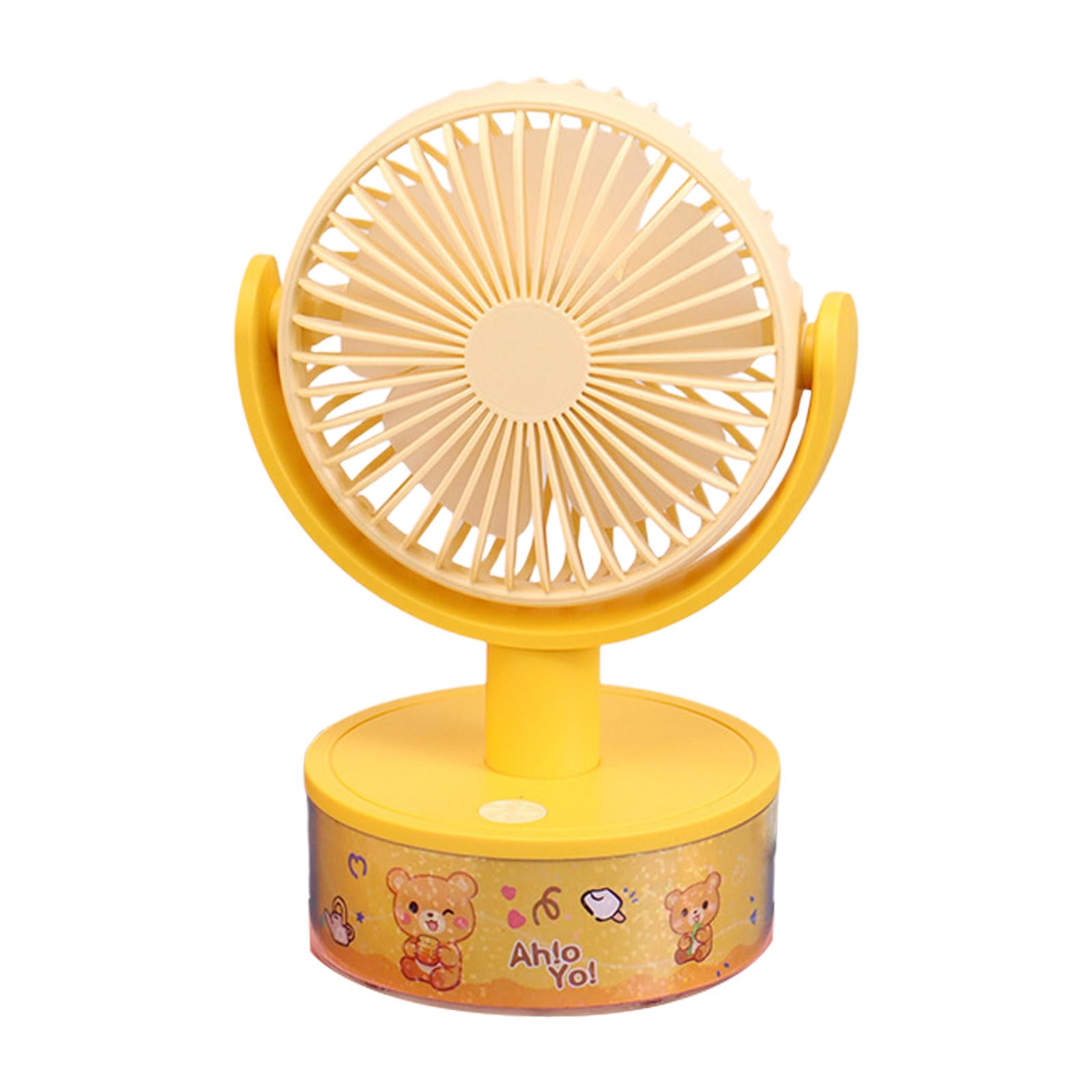 Tsynapter Air Cooling Fan Desk Air Circulation Quiet Fan with Adjustable Speed & Light Texture Suitable for Various Space Portable