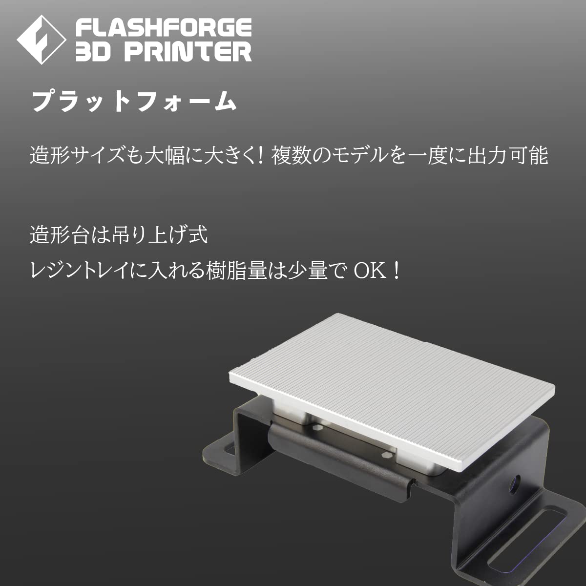 Amazon | FLASHFORGE フラッシュフォージ DLP 光造形 3Dプリンター