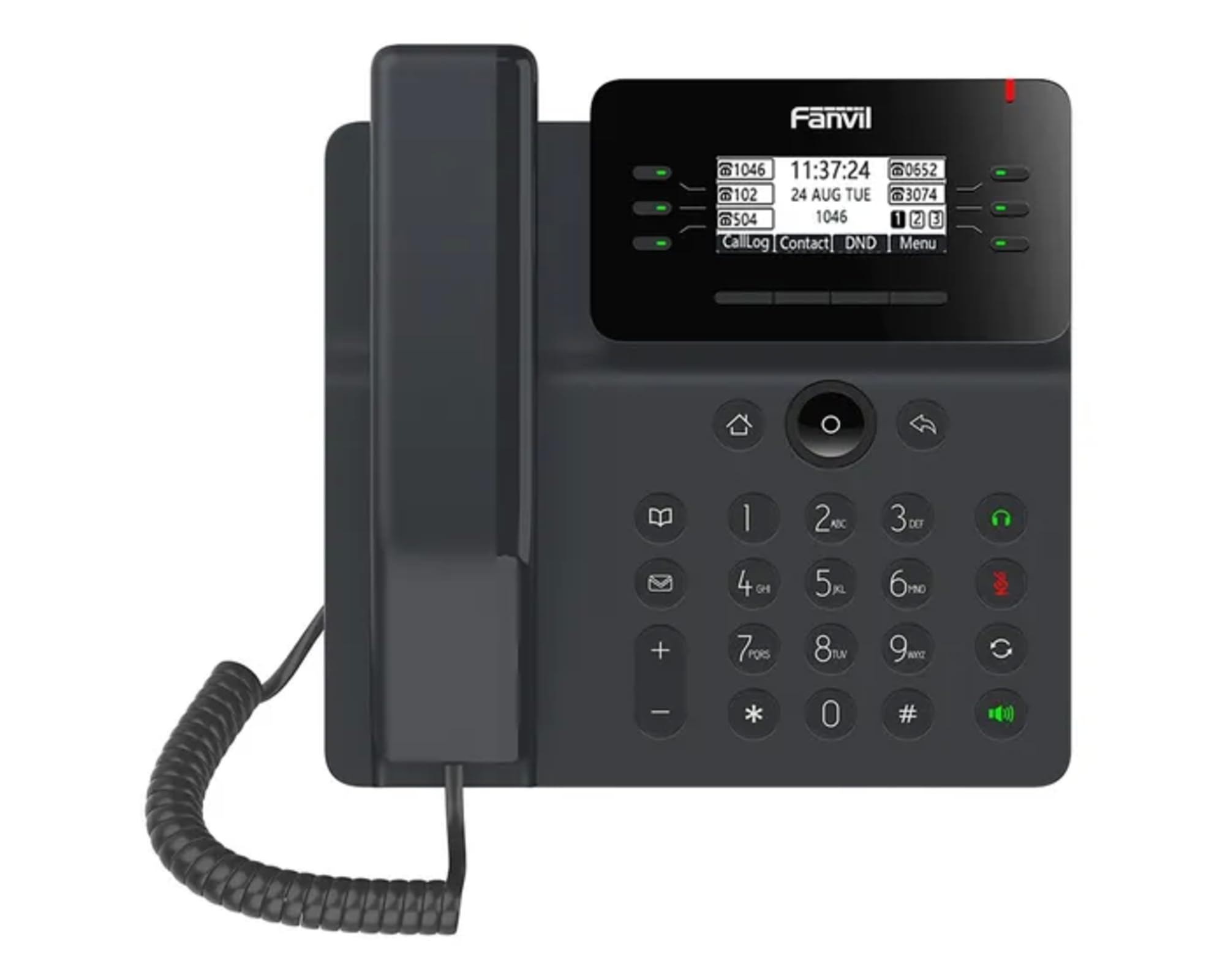 FanvilV62 Essential Business Phone 6 SIP Lines HD Voice PoE Support