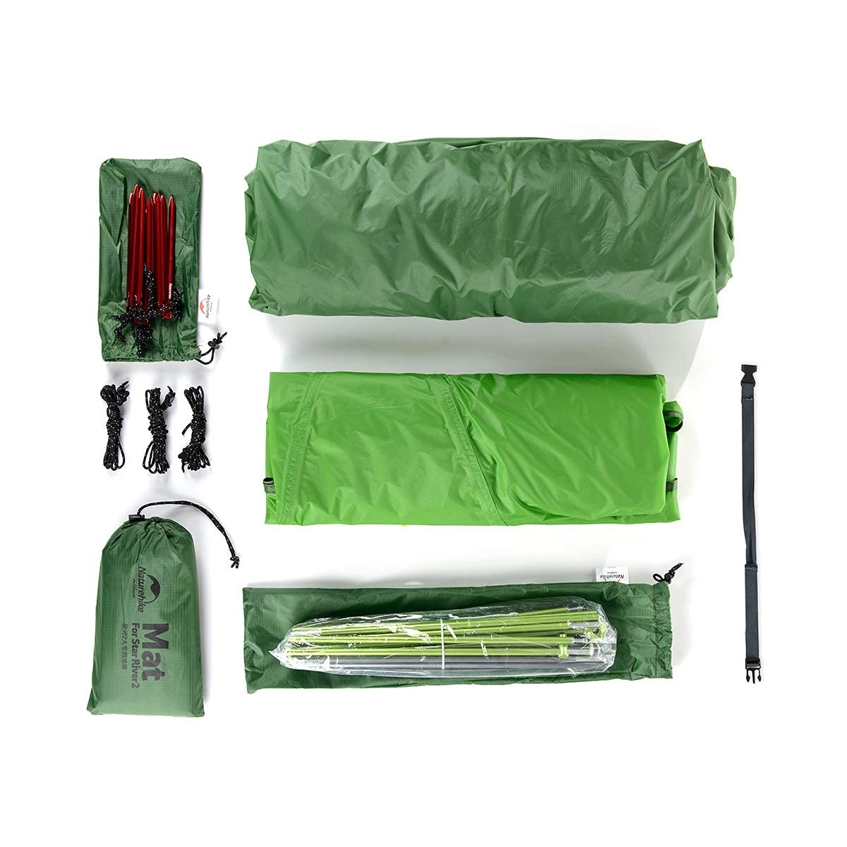 Naturehike Star-River Tente Double Couche Ultralégère 2 Personnes Tente de Sac à Dos Tente de Camping