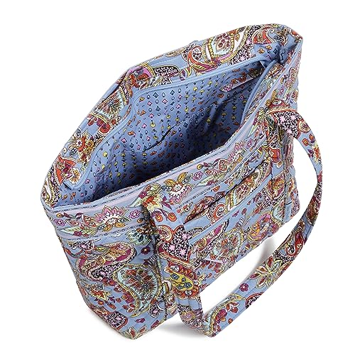 Image of Vera Bradley Women's Cotton Small Vera Tote Bag