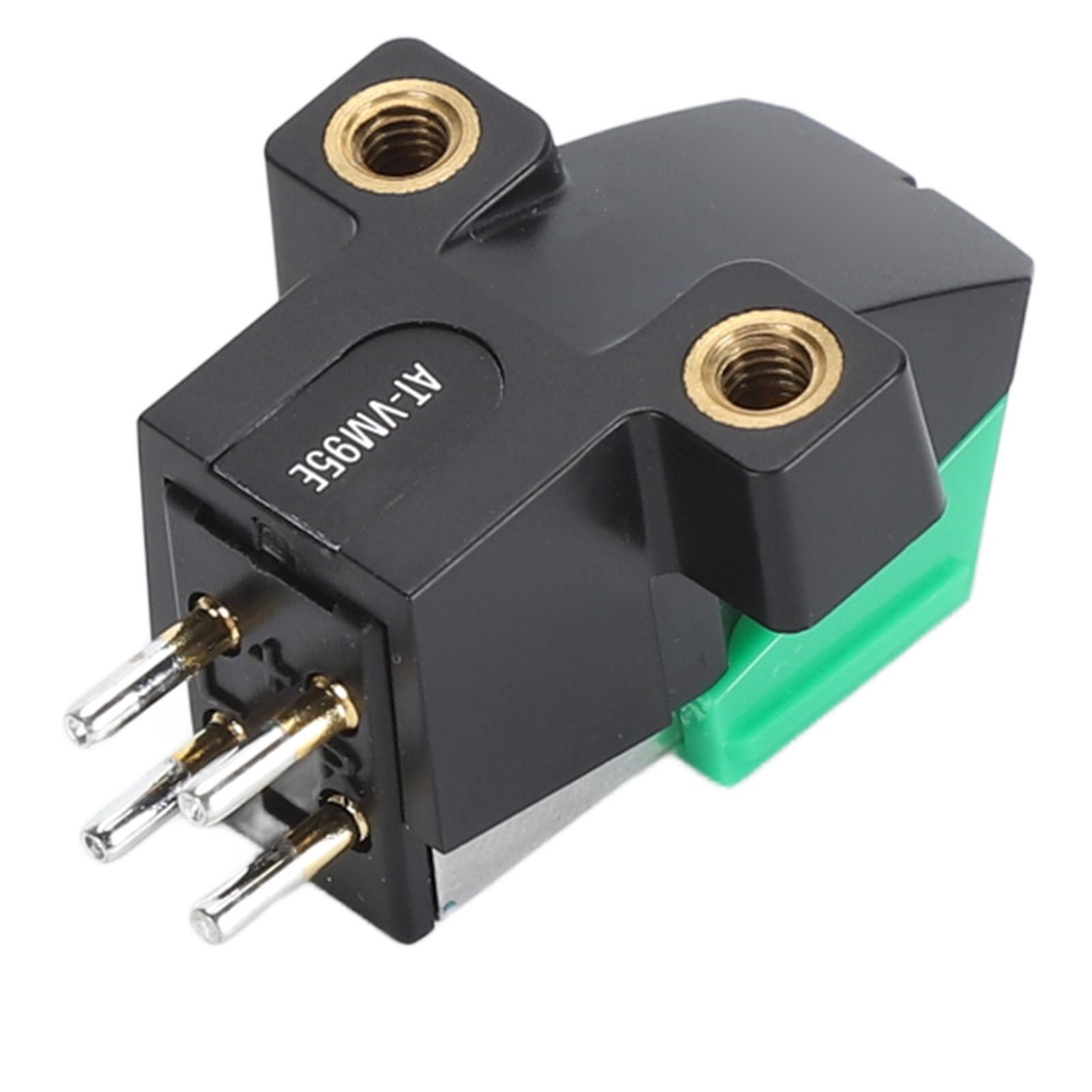 Per Cartuccia Giradischi a Doppio Magnete Mobile AT VM95E, Puntina Sostitutiva Per Cartuccia Magnetica con Gamma di Frequenza 20‑22 Khz, Adatta Per Giradischi