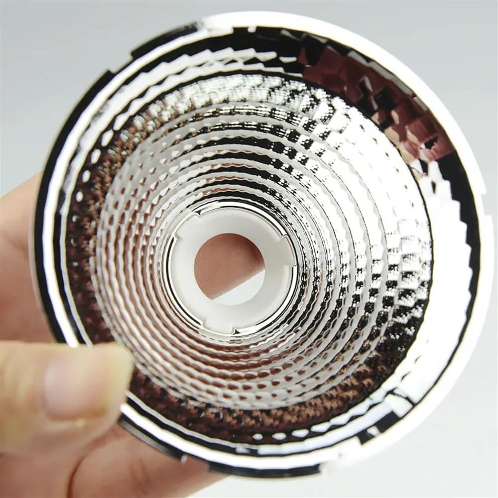 92mm grand réflecteur optique lentille Surface sphérique réflecteur parabolique arc COB Source lumineuse réflexion tasse 24/60 degrés Accessoires pour microscopes de laboratoire(24 Degree)