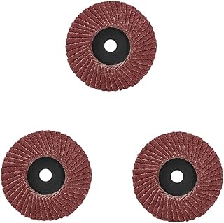 GZHXF 3 Discos de Aleta Planos de 75 mm y 3 Pulgadas for amoladoras angulares, Accesorios for pulir Metal y Madera.