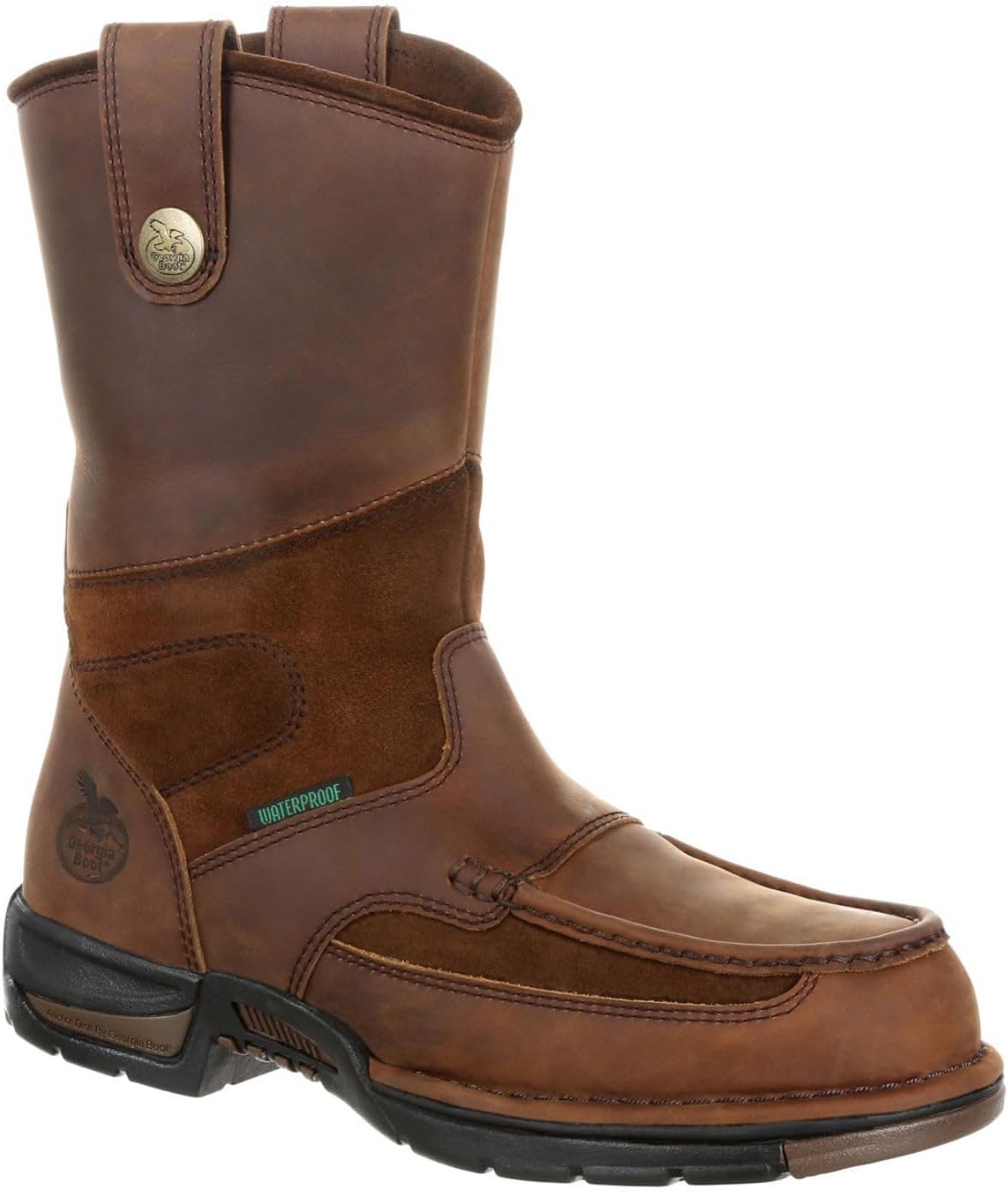 Georgia Boot Men's Athens Waterproof Wellington Work Boots