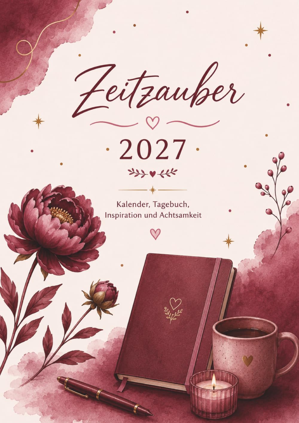 Zeitzauber 2027 – Farbiger Kalender, Tagebuch, Inspiration und Achtsamkeit: Dein Achtsamkeitskalender für mehr Inspiration, Selbstfürsorge, Dankbarkeit und Lebensfreude