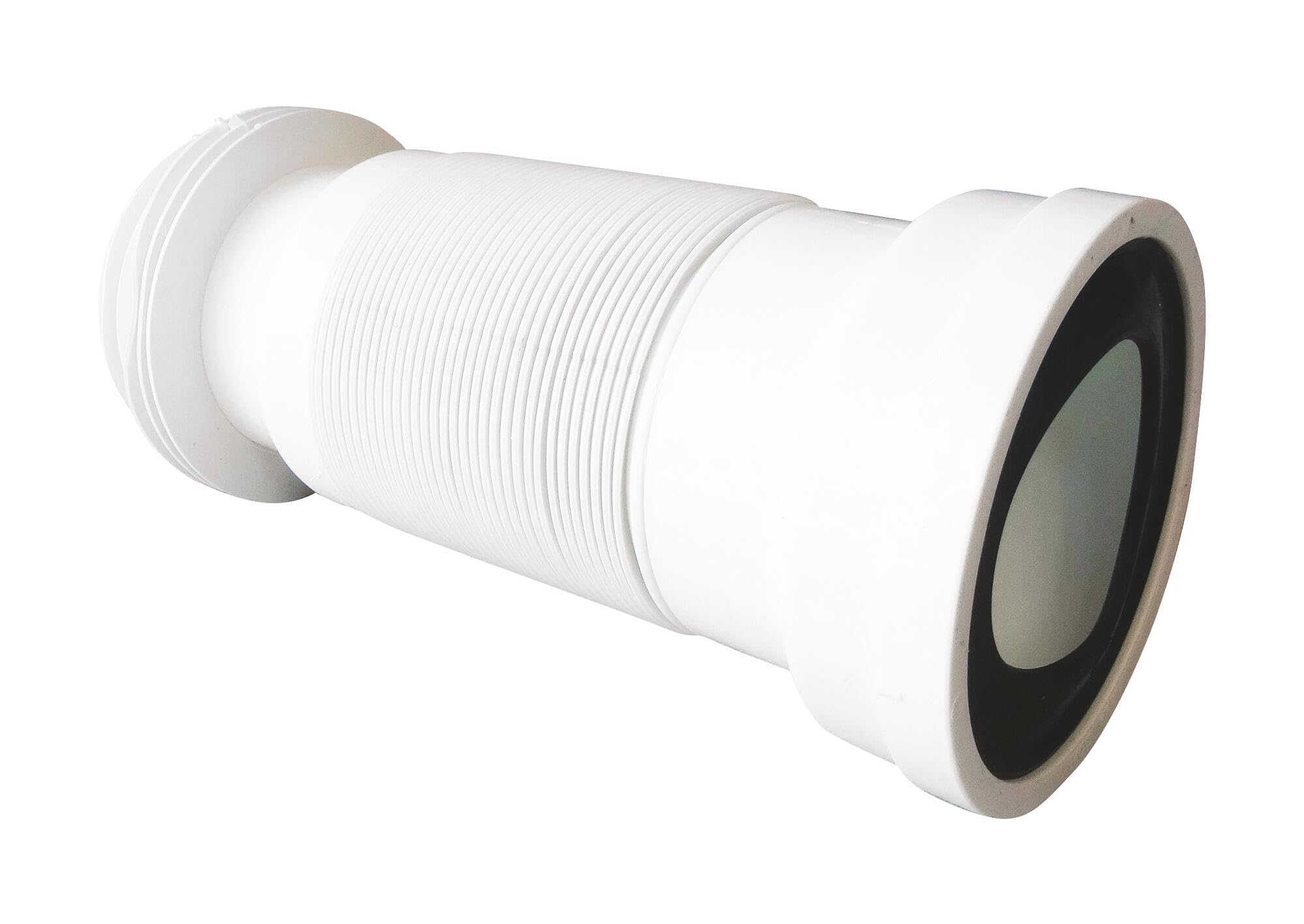 SOMATHERM FOR YOU, Flexible de raccordement WC extensible, s'adapte à toutes les configurations, idéal pour rénovation, évite le démontage de la cuvette, diamètre 90 à 120 mm