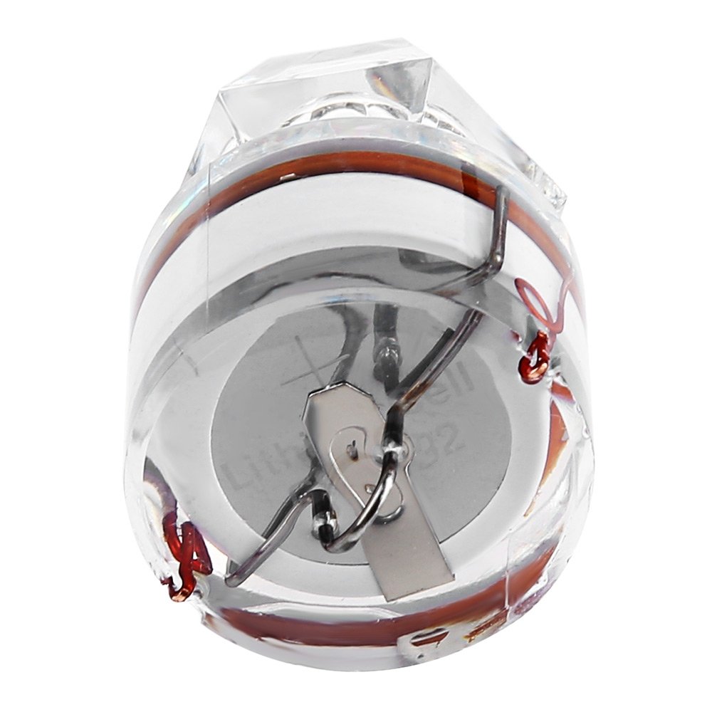 Stroboscope LED De Pêche - Lumière Clignotante Étanche IP65 - Pour Attirer Les Poissons, Kayak, Bateau (21cm)