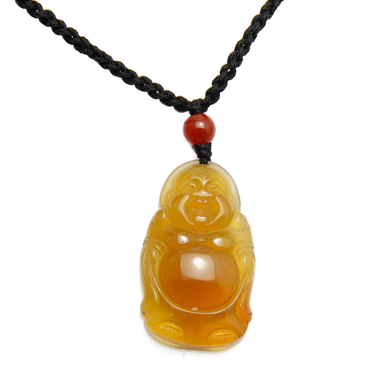 agathe création JCA140520-08 Collier Bouddha Rieur