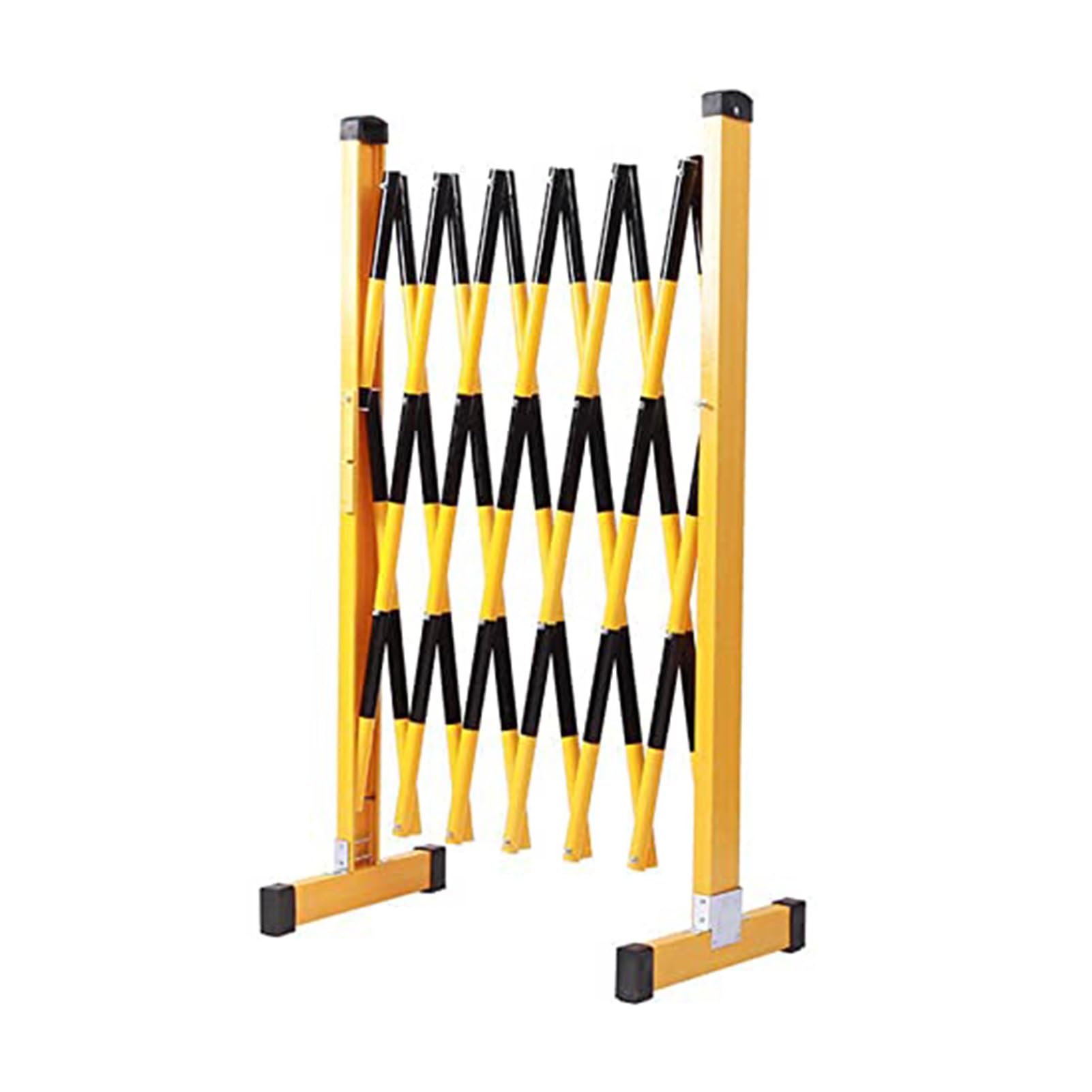 Home Accessories,High-Strength Retractable Traffic Gate 4M Expandable Metal Barrier with Wheels Crowd Control & Mobile Security Gate for Garages