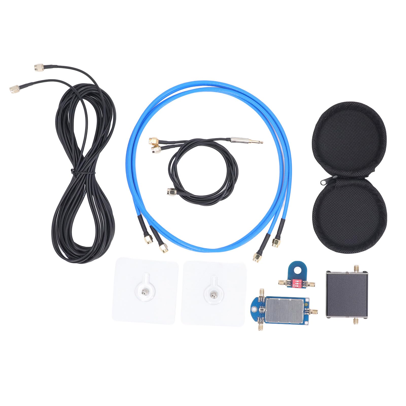 Antena de Bucle Pequeño, Banda Completa de Alta Ganancia HF Am FM VHF UHF SDR Antena Receptora Activa de Bucle 5‑12V