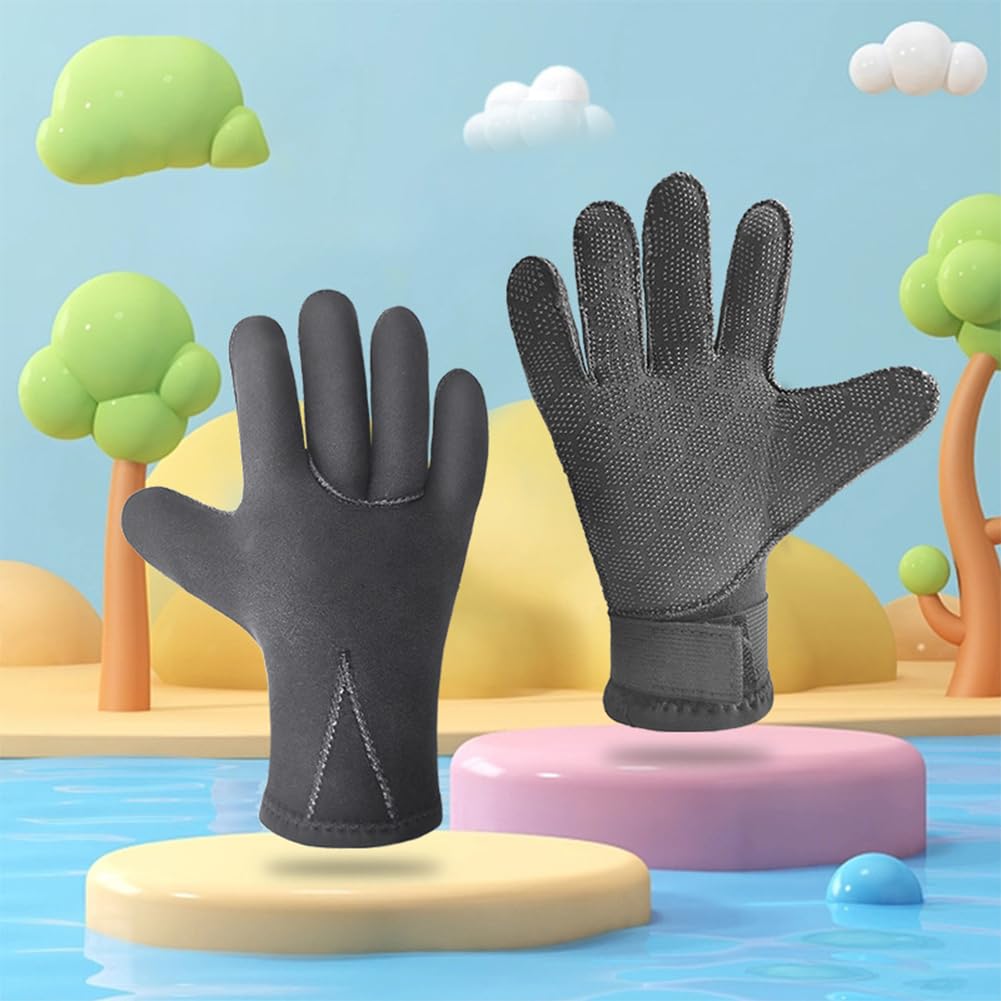 Guanti da immersione in neoprene 3 mm per bambini (XS)