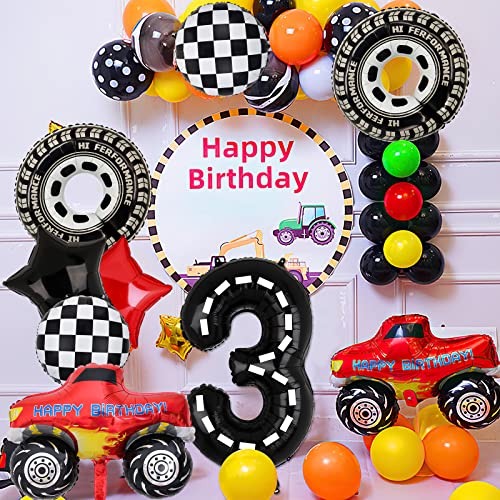 Monster Truck Party Decoration, 9 pezzi Monster