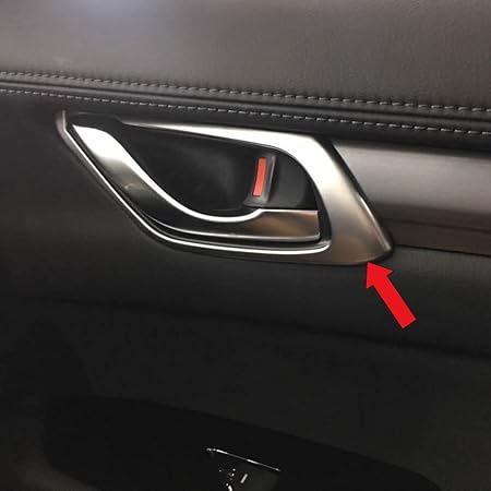 Amazon Ruiq マツダ 新型 Cx 5 Kf系 専用 内装 艶消しニッケルメッキ フロント リア インナー ドアハンドル ガーニッシュ Mazda Cx5 専用 設計 室内ドアハンドル 車 バイク Amazon Ruiq マツダ 新型 Cx 5 Kf系 専用 内装 艶消しニッケルメッキ フロント リア インナー ドアハンドル ガーニッシュ Mazda Cx5 専用 設計 室内ドアハンドル 車 バイク