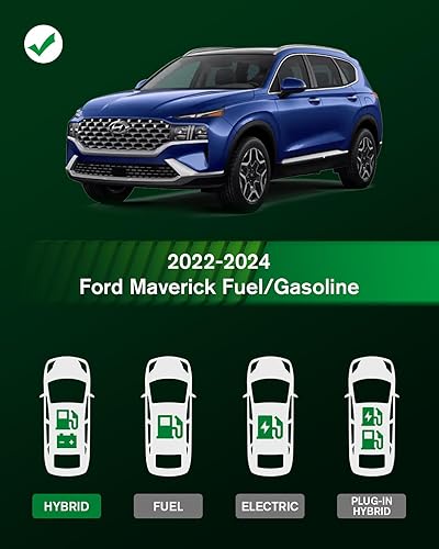 Miniatura 2 de VIWIK Alfombrillas para piso para Santa FE 2021-2023 (solo híbrido), alfombrillas de automóvil para todo tipo de clima, el juego completo incluye 1