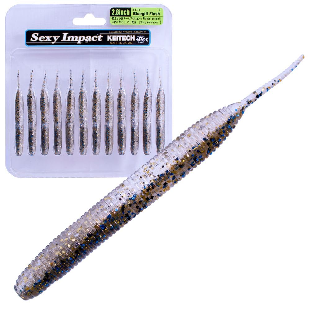 Keitech Sexy Impact 2.8" #418 Bluegill Flash